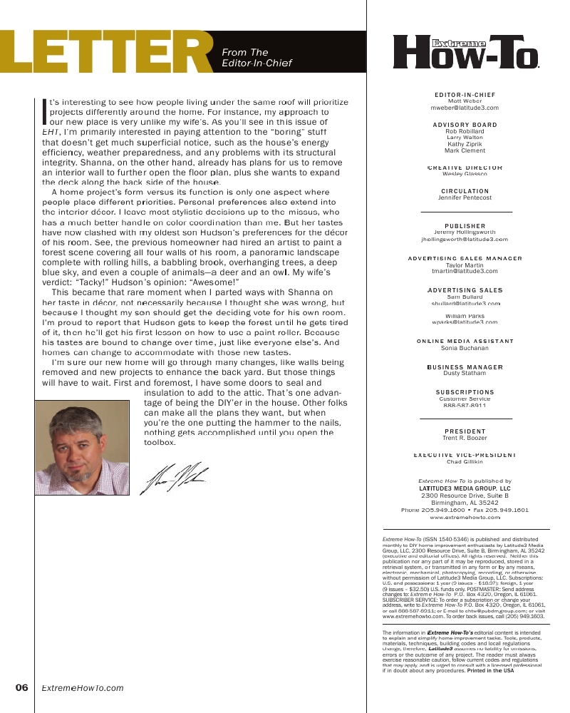 Extreme how to 201810